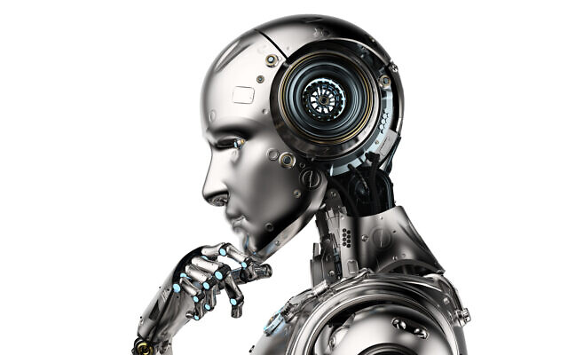 AI translation image of a robot